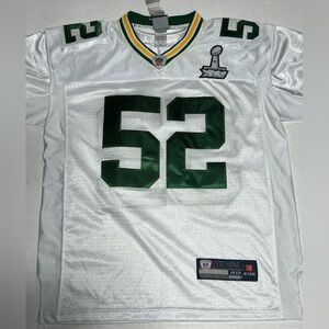 Green Bay Packers Reebok On Field Clay Matthew’s Jersey size 48 Super Bowl 45